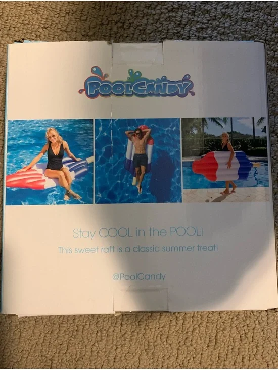 Rocket Pop Inflatable Pool Raft - New - Picture 2 of 3